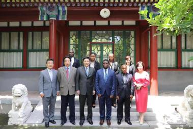 China peace and development organisation donates 10 covid 19 air purifiers to the embassy 